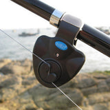 Universal Fishing Alarm Electronic LED Light Fish Bite Alarm Finder Sound Alert LED Light Clip On Fishing Rod