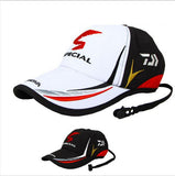 2019 New Brand Daiwa Adjustable Outdoor Sport Fishing Sunshade Sport Baseball Fishermen Hat Special Bucket Hat With Letter cap