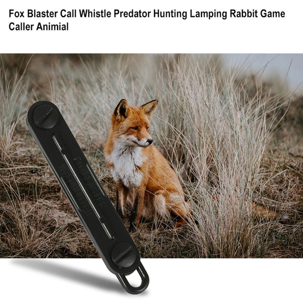 1 PC Outdoor Fox Down Fox Blaster Call Whistle Predator Hunting Tools Camping Calling Rabbit Game Caller Animal Drop Shipping