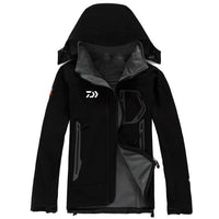 2020 New Daiwa Fishing Jacket Autumn Winter Fleece Warm Hiking Camping Fishing Clothing Men Waterproof Hooded DAWA Fishing Shirt