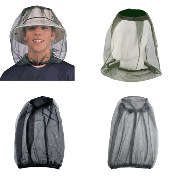 New Outdoor Fishing Cap Midge Mosquito Insect Hat Fishing Hat Bug Mesh Head Net Face Protector Travel Camping Cap Hats H5