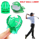 Golf Scribe Accessories Supplies Transparent Golf Ball Green Line Clip Liner Marker Pen Template Alignment Marks Tool Putting