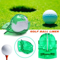 Golf Scribe Accessories Supplies Transparent Golf Ball Green Line Clip Liner Marker Pen Template Alignment Marks Tool Putting